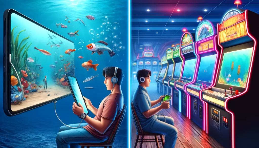 N7CLUB fishing games featuring underwater casino action