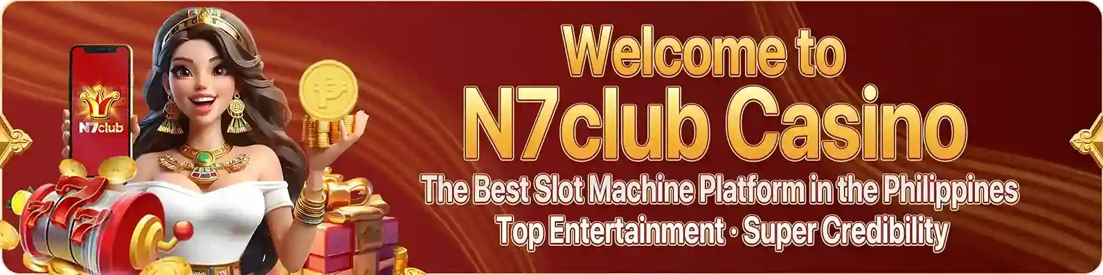 N7CLUB homepage main banner showing casino app and gaming experience